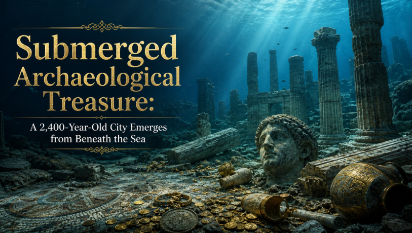 Submerged Archaeological Treasure: A 2,400-Year-Old City Emerges from Beneath the Sea